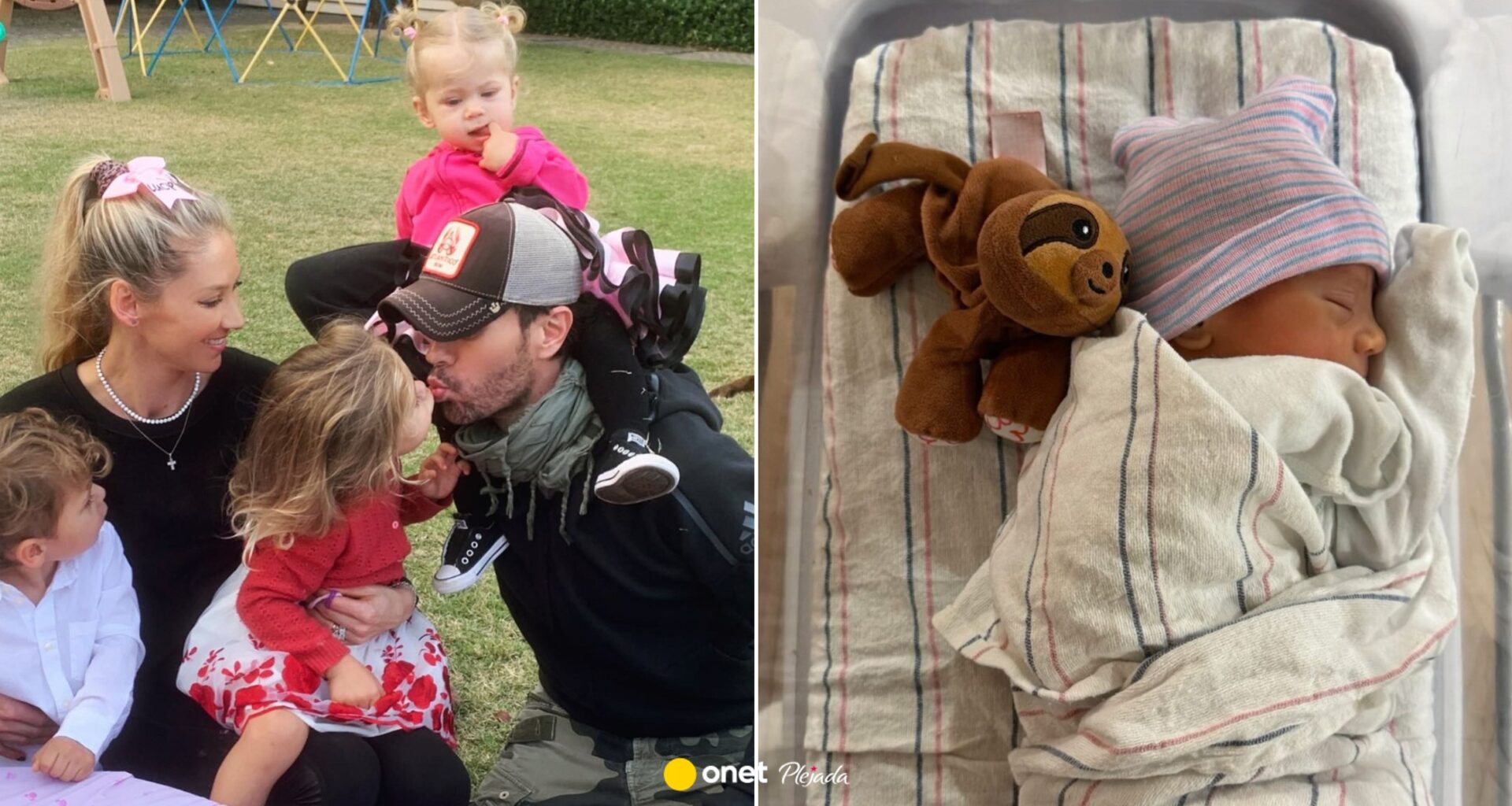 Anna Kurnikowa i Enrique Iglesias znów zostali rodzicami. To ich czwarte dziecko