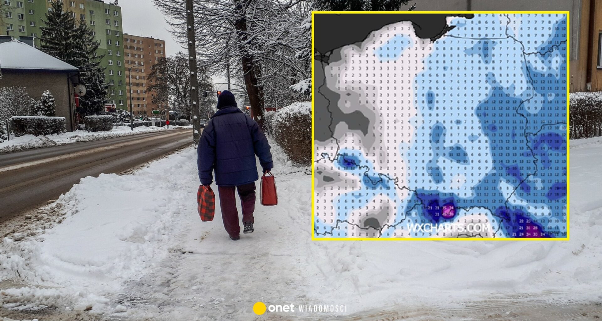 Mróz to nie wszystko. W prognozach widać większe opady śniegu. Znamy datę