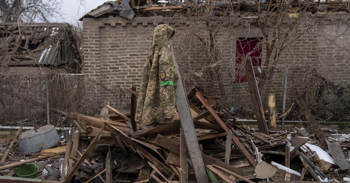 Zniszczenia wojennne w ukraińskim Kramatrosku