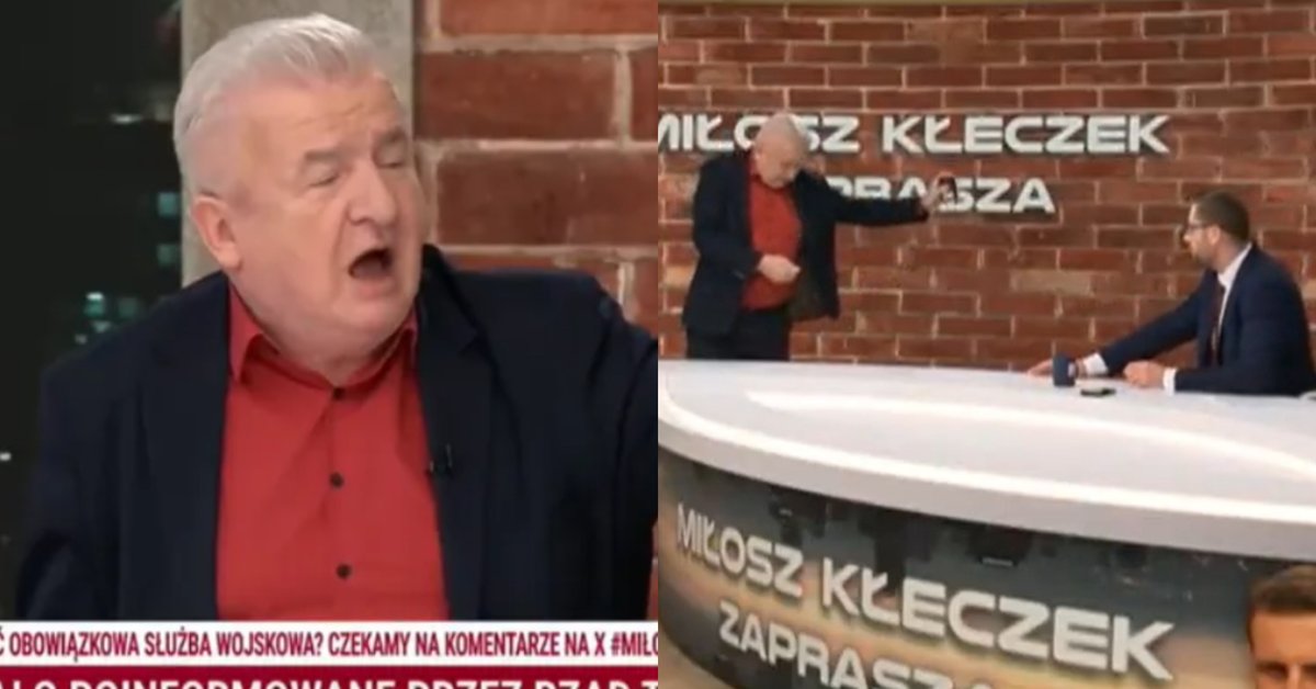Ostra wymiana zdań w TV Republika. Piotr Ikonowicz opuścił z hukiem studio