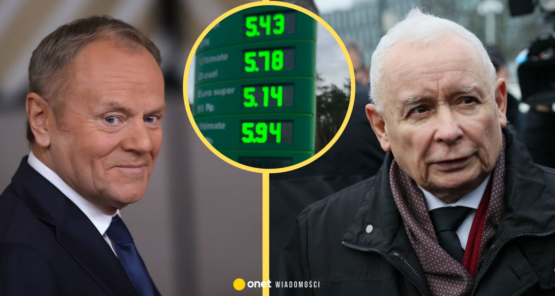 Jarosław Kaczyński uderza w Donalda Tuska. Ostra riposta Romana Giertycha