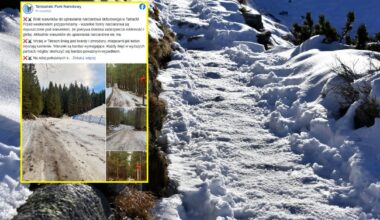 Groźnie w Tatrach. TPN ostrzega przed tym, co wystaje ze śniegu