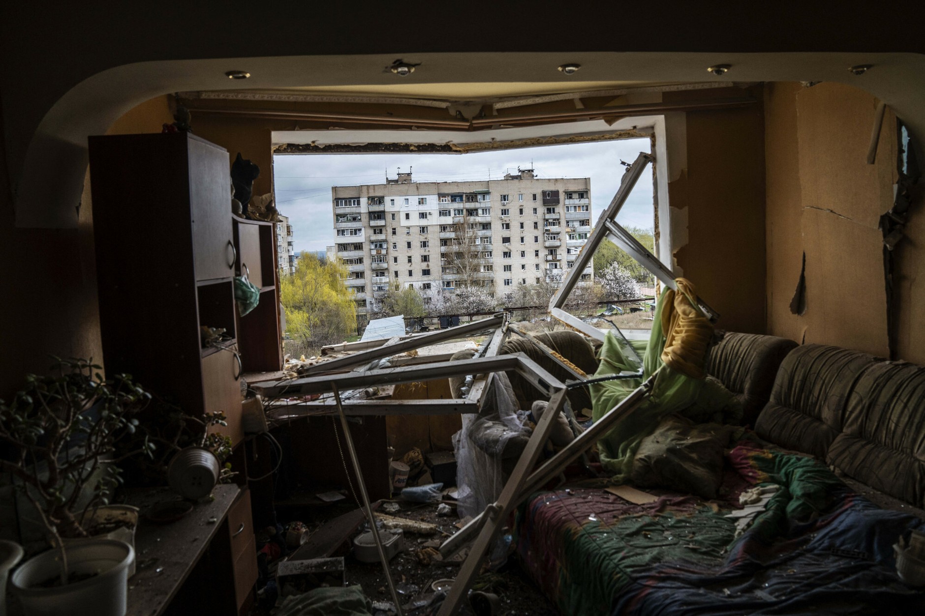 Zniszczony Kupiańsk (zdj. ilustracyjne)