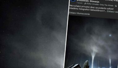 Magiczny poranek w powiecie popradzkim – młody fotograf uchwycił niezwykłe zjawisko nad Tatrami