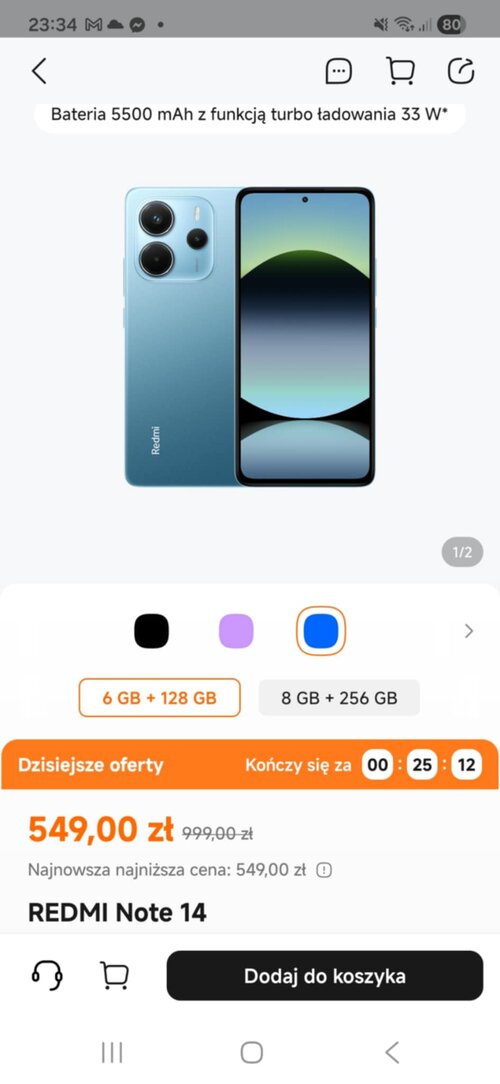 Xiaomi Redmi Note 14 4G