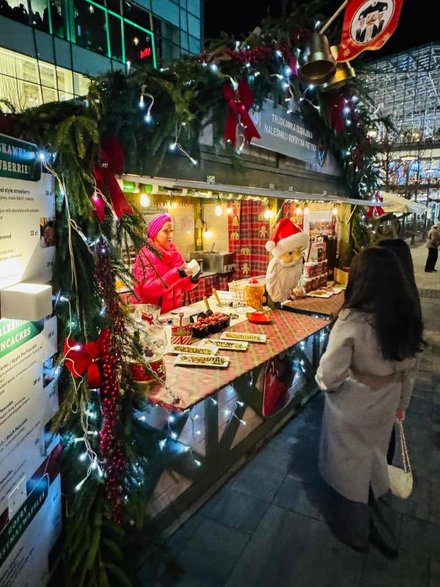 Stoisko na gdańskim jarmarku pani Natalii
