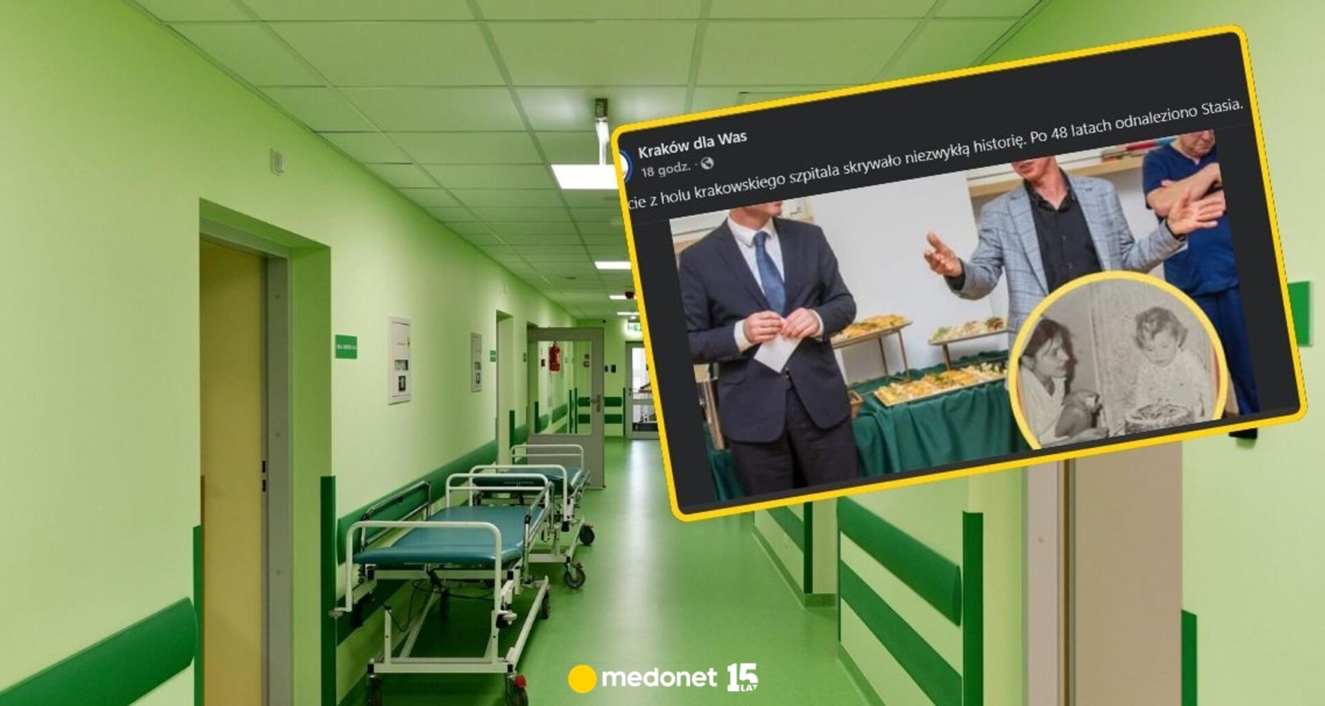 Niezwykłe losy zdjęcia z krakowskiego szpitala. Po 48 latach odkryto tożsamość chłopca