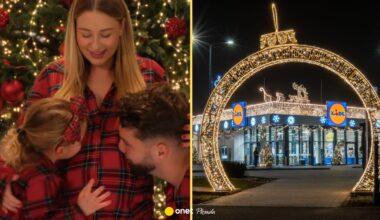 Andziaks zamienia warszawski Lidl w świąteczną krainę. Takiego sklepu jeszcze nie było