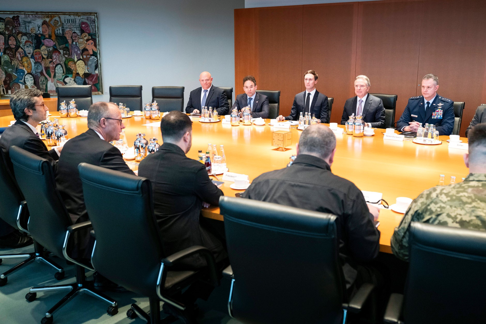 Pierwsza runda rozmów w Berlinie, Niemcy, 14 grudnia 2025 r.