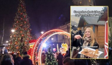 Odwiedziłam jarmarki w Łodzi. Tyle zapłaciła za pięć potraw i atrakcje (screen: TikTok/@blondemly)