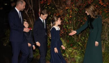 Charlotte, Louis i George skradli show. Tak wyglądali podczas koncertu kolęd