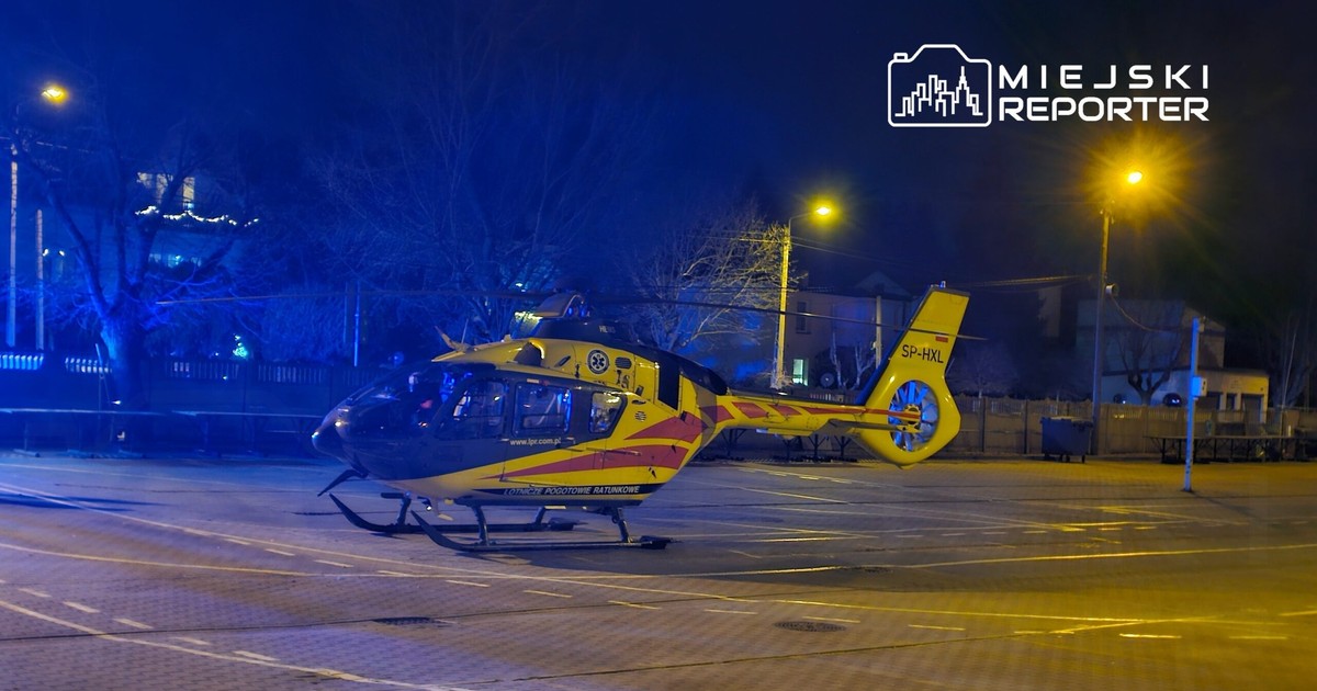 Pruszków. Dziecko poparzone w wigilijny wieczór, lądował śmigłowiec LPR