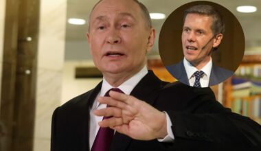 Władimir Putin i ekspert Marcus Keupp