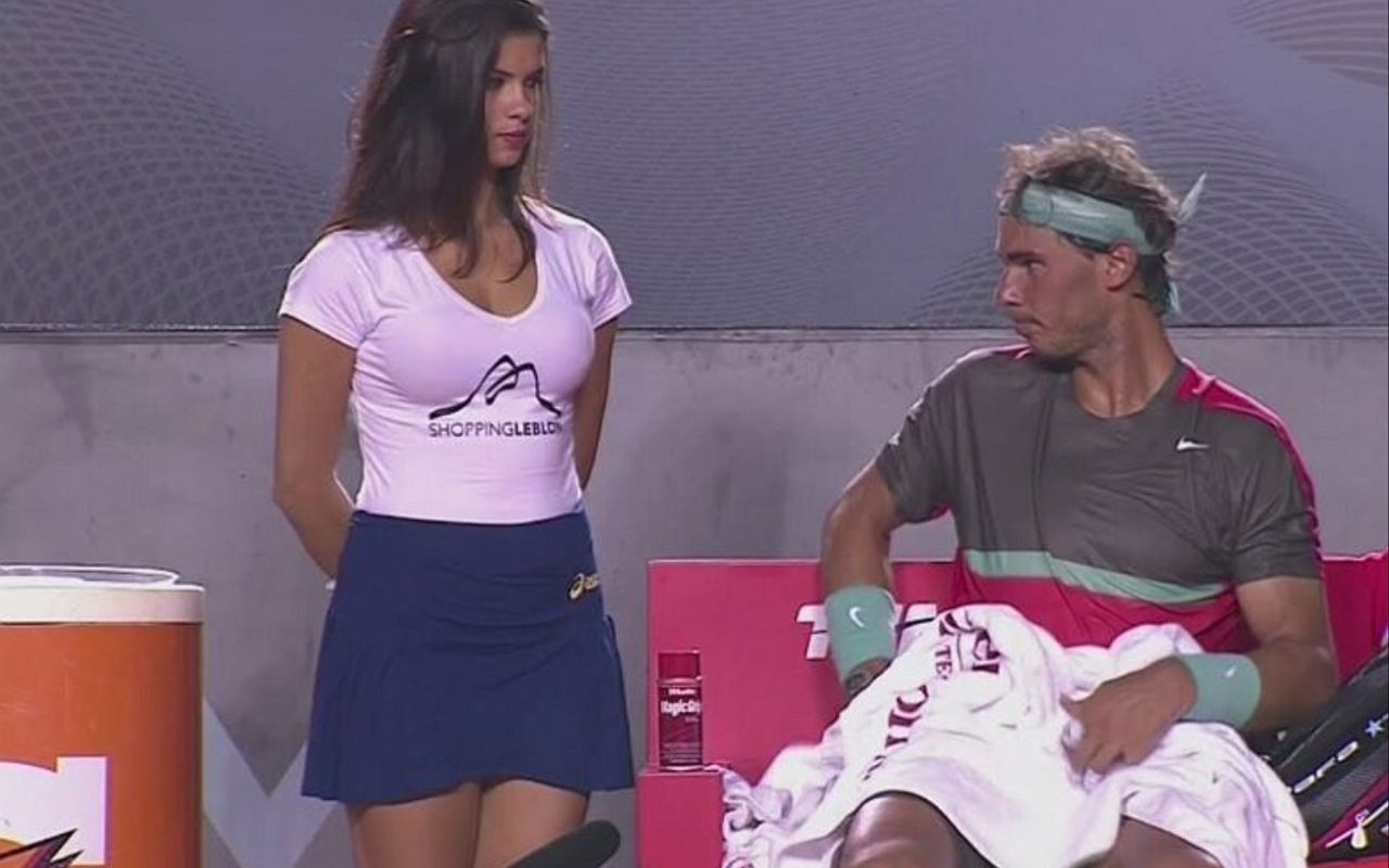 Podawała piłki Nadalowi, on nie mógł się powstrzymać. Oto co teraz robi Tenis