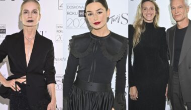 ¯ebrowscy postawili na klasykê. Agnieszka Wiêd³ocha w gotyckim stylu. Zadziorna Magdalena Cielecka