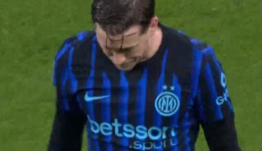 Zieliński zszedł z boiska w 71. minucie. Potem padły dwa gole w meczu Interu Piłka nożna