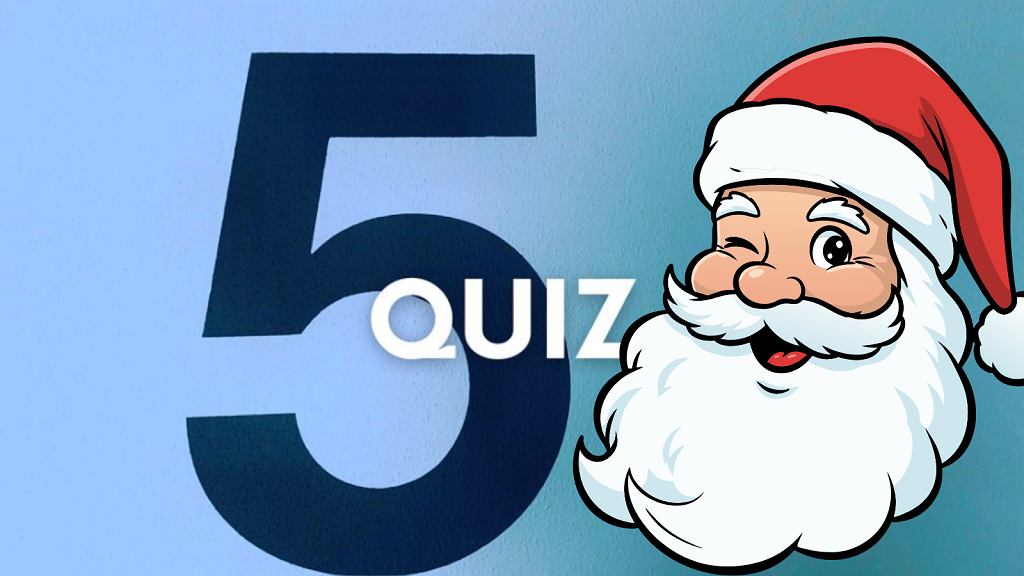 Świąteczną Szybką Piątkę musi rozwiązać każdy z was. 5/5 macie w kieszeni jeśli kochacie magię świąt