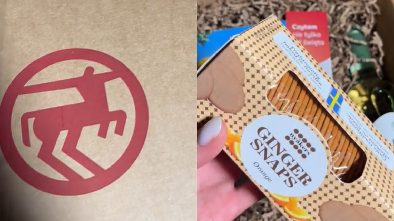 Pracownik Rossmanna rozpakowa³ ¶wi±teczn± paczkê. Internautów dziwi jedno