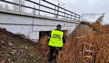 Straż Ochrony Kolei dostała sygnał z fotopułapki. To działo się przy torach