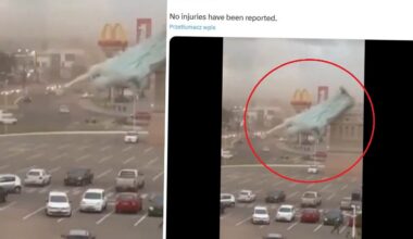 Brazylia. Replika Statuy Wolności runęła na parking. Powodem potężna wichura. Jest nagranie