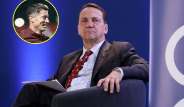 Lewandowski u Sikorskiego. Hiszpanie natychmiast zareagowali