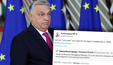Orban szokuje słowami o wojnie w Ukrainie. Krótka odpowiedź z Kijowa