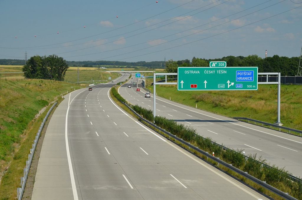 Autostrada D1 w Czechach