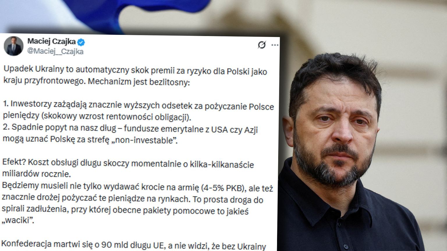 Pokazał czarny scenariusz dla Polski. 'Kaskada zdarzeń, złoty walutą śmieciową'