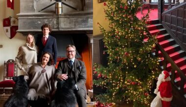 Rodzinne ¶wiêta w zamku ksiêcia Lubomirskiego-Lanckoroñskiego. Tak wygl±daj± jego dzieci