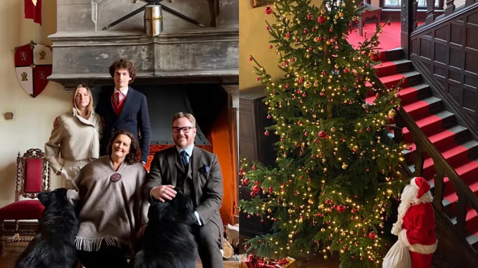 Rodzinne ¶wiêta w zamku ksiêcia Lubomirskiego-Lanckoroñskiego. Tak wygl±daj± jego dzieci