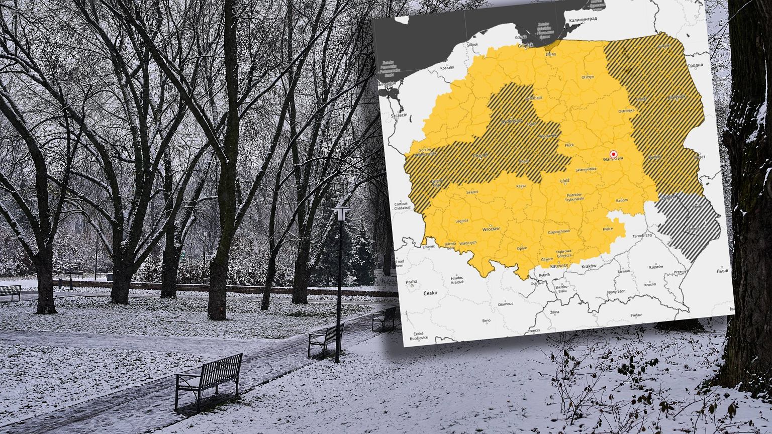 Niebezpieczna pułapka na drogach. IMGW wydał alerty dla większości Polski. Możliwe zamiecie śnieżne