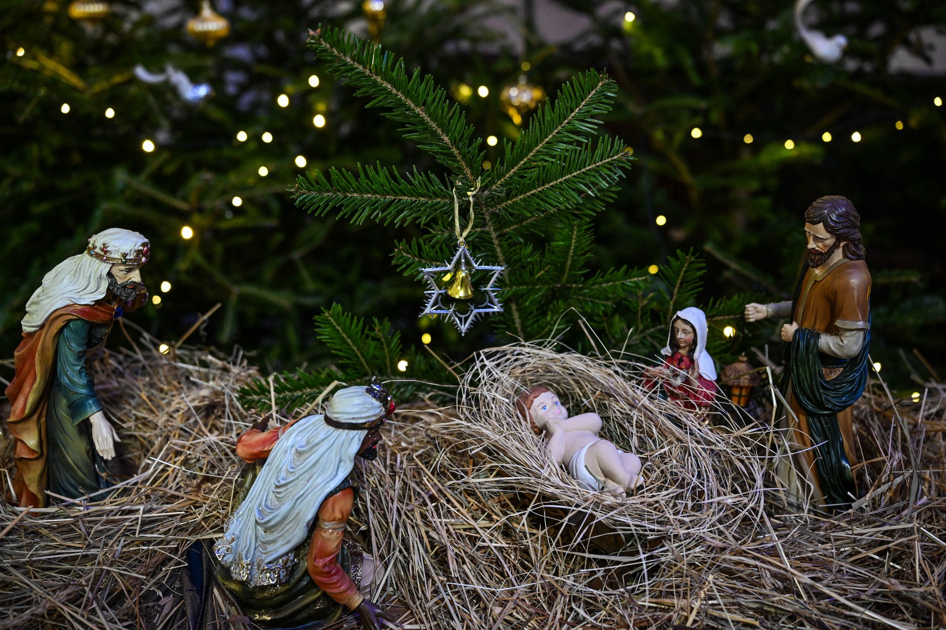 Szopka w kościele w Przemyślu