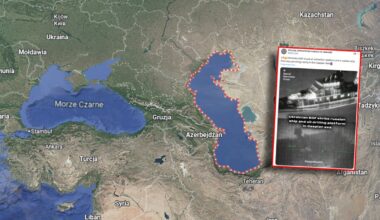 Atak Ukrainy na Morzu Kaspijskim. Nocny nalot dronów