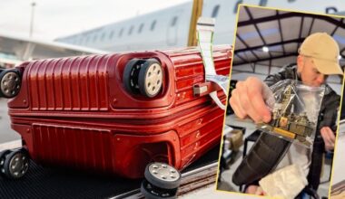 Kupuje zagubione walizki i prezentuje ich zawartość przed kamerą. "O mój Boże"