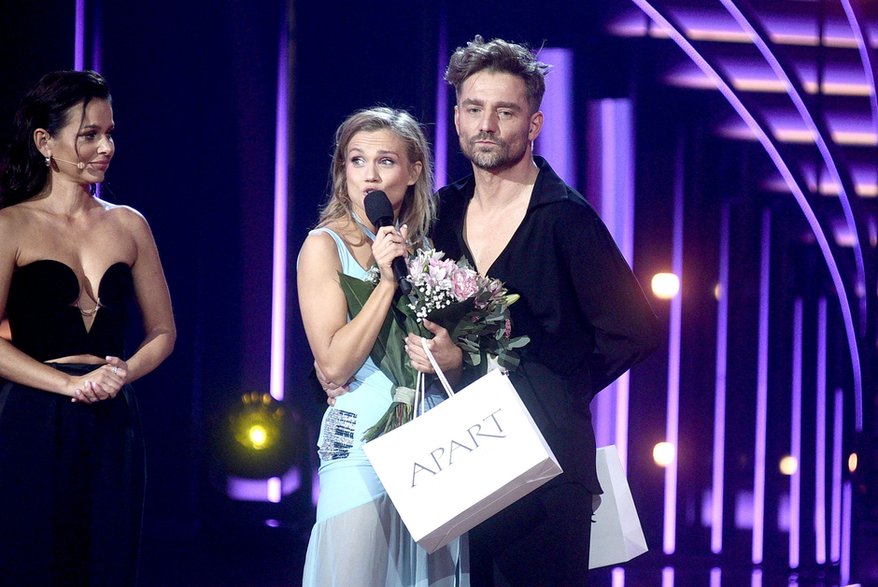 Agnieszka Kaczorowska i Marcin Rogacewicz