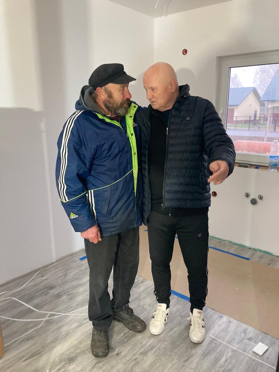 Zygmunt Kłos i Jan Such