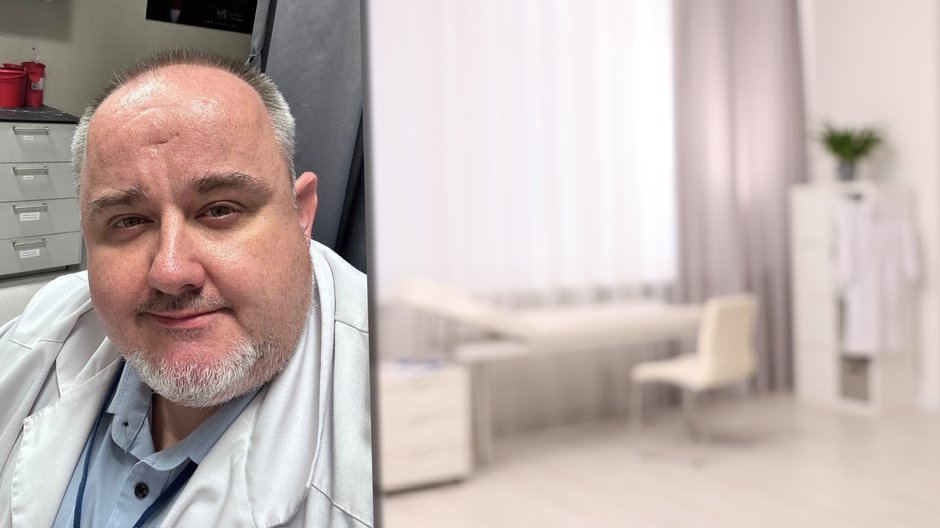 Dr Maciej Jędrzejko (fot. Facebook/Dr Maciej Jędrzejko Tata Ginekolog)