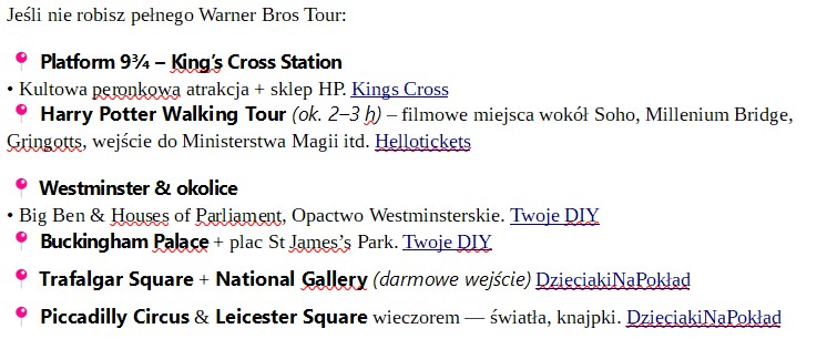 Sobota w Londynie wg ChatGPT