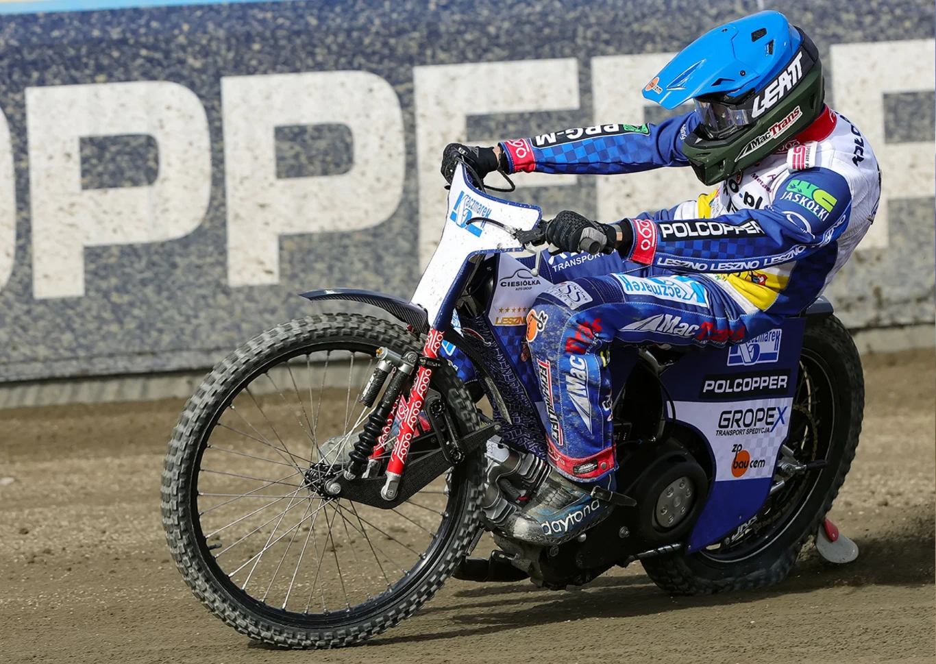 Janusz Kołodziej w akcji.