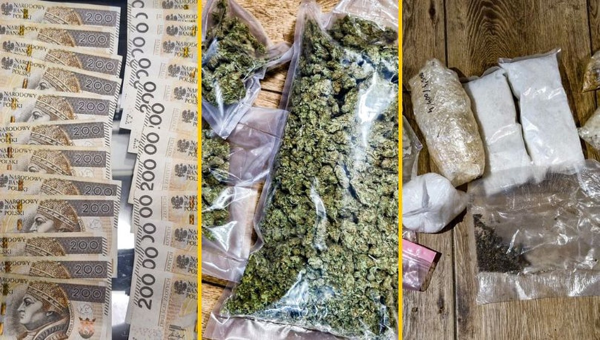 Szczecin: Rozbity gang handlujący narkotykami i fałszujący pieniądze