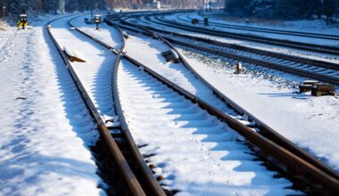 Łódzkie: Brak szyny spowodował zatrzymanie pociągu