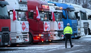 Protest i utrudnienia w Trójmieście. 300 ciężarówek wyjeżdża na ulice