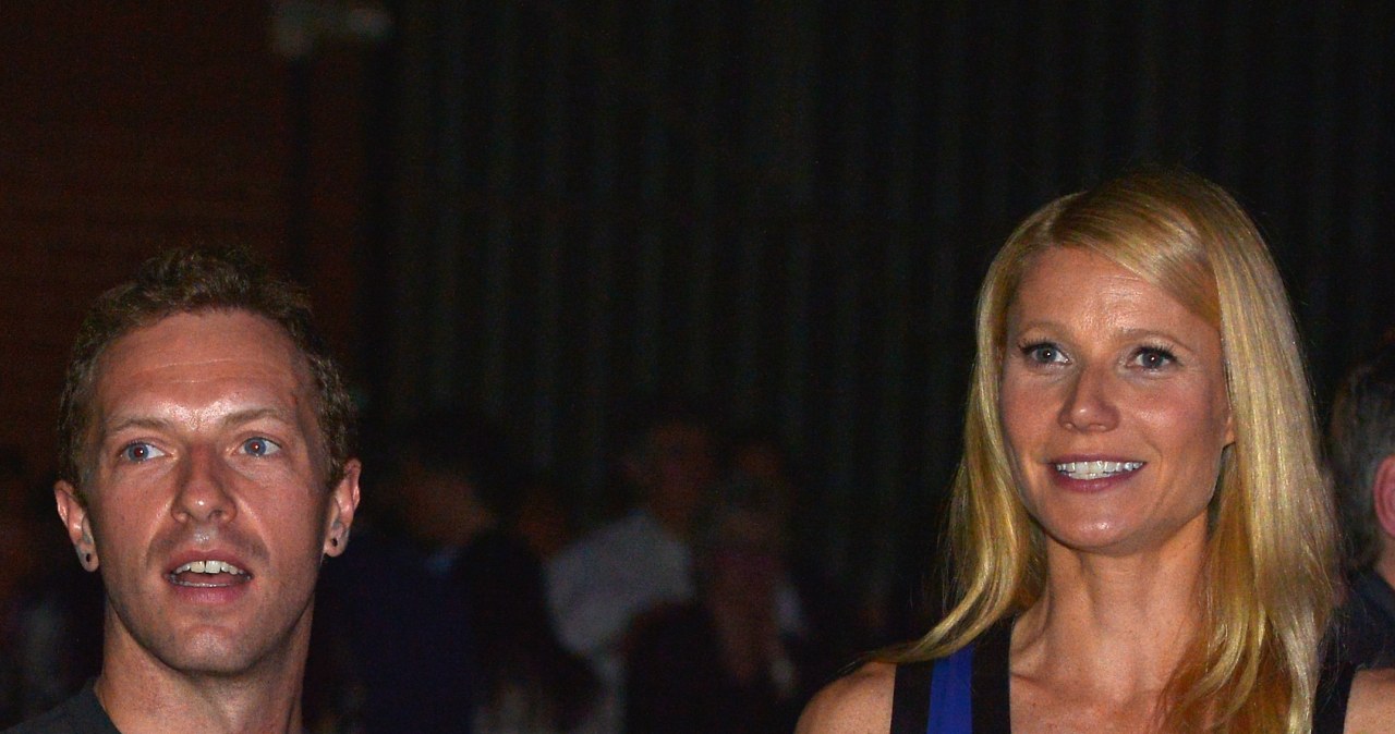 Chris Martin i Gwyneth Paltrow /Charley Gallay/Getty Images for Entertainment Industry Foundation