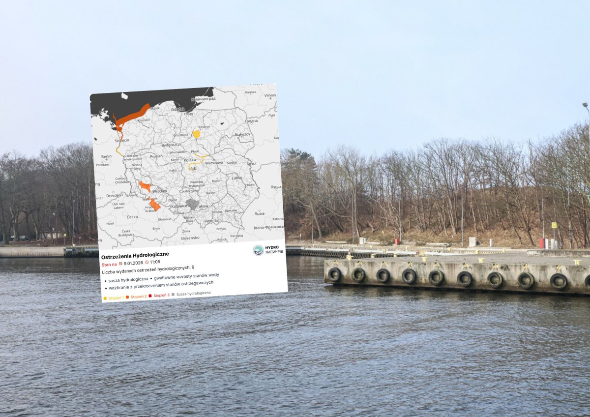 Pogoda. Poziom wody przekroczył stan alarmowy. Alert dla 4 województw