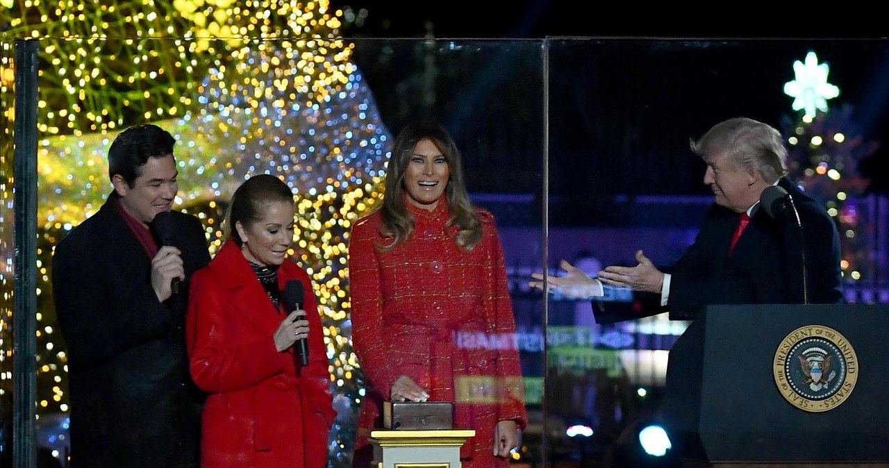 Dean Cain, Kathie Lee Gifford, Melania Trump i Donald Trump w 2017 roku /	The Washington Post / Contributor /Getty Images