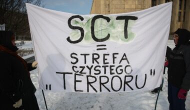 Nie chcą SCT. Protesty w Krakowie