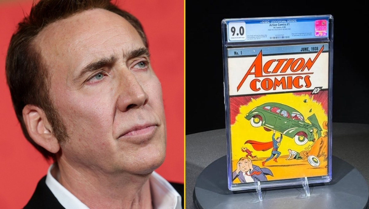 Rekordowa sprzedaż: Komiks z Supermanem skradziony Nicolasowi Cage’owi sprzedany za 15 mln dolarów