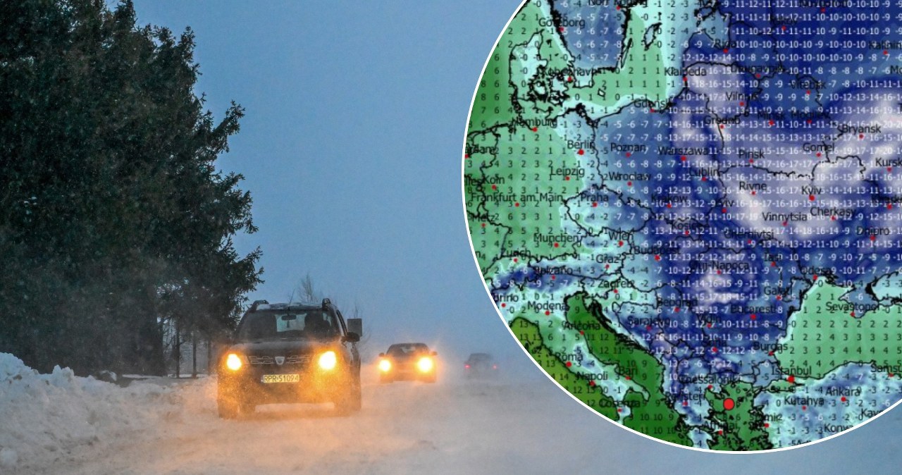 Prognoza pogody na 12 stycznia. Siarczyste mrozy w poniedziałek