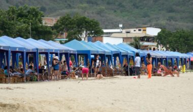 Puerto Lopez, Ekwador. Odcięte ludzkie głowy znalezione na plaży
