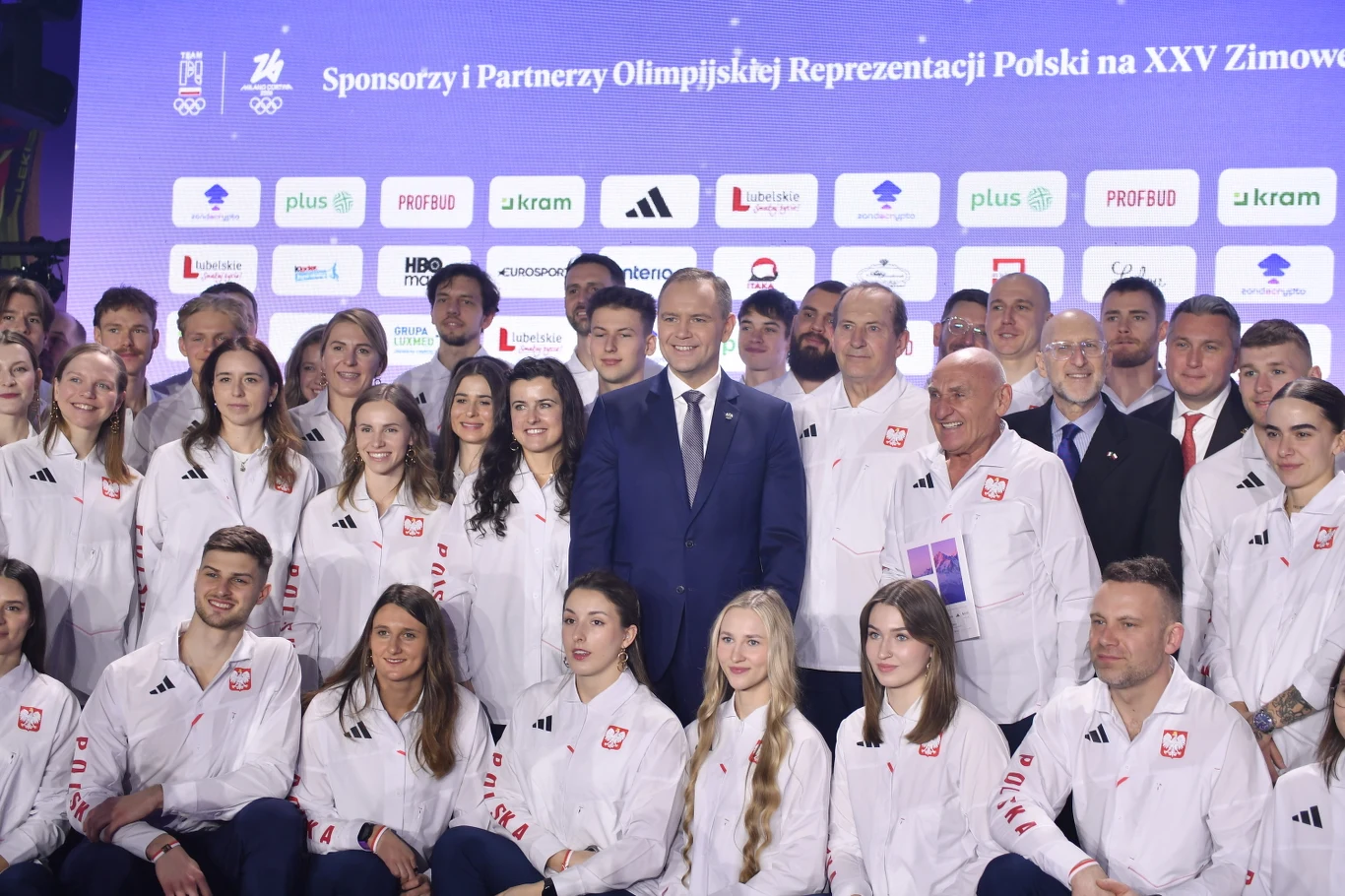 Prezydent Karol Nawrocki na ślubowaniu olimpijczyków Prezydent Karol Nawrocki na ślubowaniu olimpijczyków